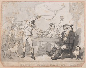 Powrót z Fox Chace [sic], 1787. autorstwa Thomas Rowlandson
