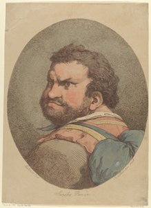 Sancho Pansa, z Don Kichota, ca. 1776., ok. 1776. 1776. autorstwa Thomas Rowlandson