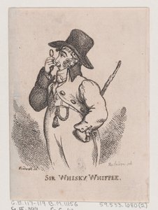 Sir Whisky Whiffle, kwiecień 1808., kwiecień 1808. autorstwa Thomas Rowlandson
