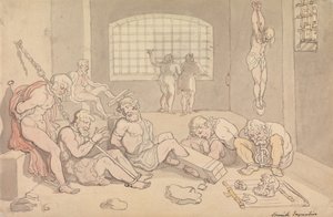 Hiszpańska Inkwizycja autorstwa Thomas Rowlandson