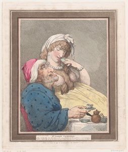 Zaloty św. Jakuba, 10 kwietnia 1799, 10 kwietnia 1799. autorstwa Thomas Rowlandson