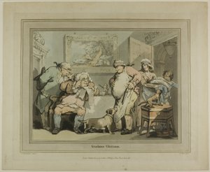 Wytworni żarłocy autorstwa Thomas Rowlandson