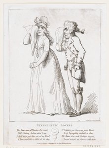 Sympatyczni Kochankowie, 6 lutego 1797 r., 6 lutego 1797 r. autorstwa Thomas Rowlandson
