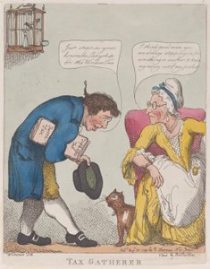 Tax Gatherer, 30 sierpnia 1799., 30 sierpnia 1799. autorstwa Thomas Rowlandson