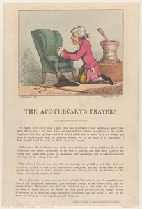 Modlitwa Aptekarza!!, 30 lipca 1801 r., 30 lipca 1801 r. autorstwa Thomas Rowlandson