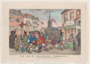 Sztuka genialnego dręczenia, 8 lutego 1808 r., 8 lutego 1808 r. autorstwa Thomas Rowlandson