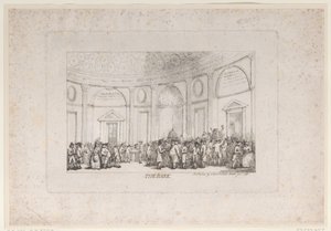 Bank autorstwa Thomas Rowlandson