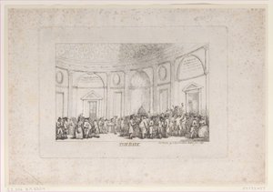 Bank, styczeń 1792 reed., styczeń 1792 reed. autorstwa Thomas Rowlandson