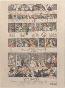 Pudełka, 12 grudnia 1809 r., 12 grudnia 1809 r. autorstwa Thomas Rowlandson