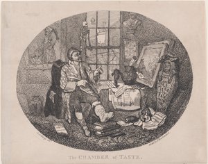 Izba Smaku, ca. 1785 r., ok. 1785 r. 1785. autorstwa Thomas Rowlandson