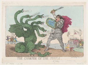 Czempion Ludu, 11 marca 1784 r., 11 marca 1784 r. autorstwa Thomas Rowlandson