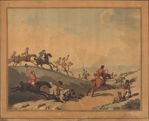 Pościg autorstwa Thomas Rowlandson