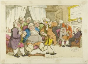 Konsultacje lub ostatnia nadzieja autorstwa Thomas Rowlandson