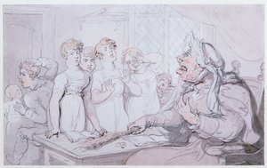 Okrutna kochanka autorstwa Thomas Rowlandson