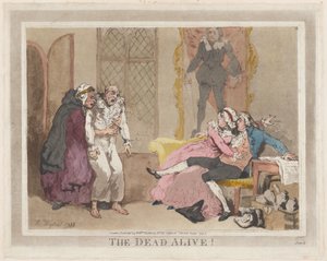The Dead Alive!, lipiec 1795., lipiec 1795. autorstwa Thomas Rowlandson
