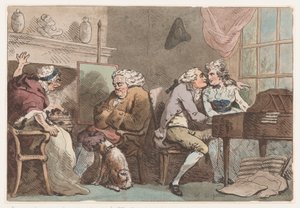 Wykrycie, 15 czerwca 1796., 15 czerwca 1796. autorstwa Thomas Rowlandson