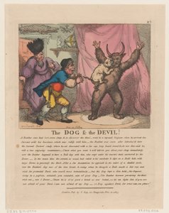 Pies i diabeł, 21.11.1807., 21.11.1807. autorstwa Thomas Rowlandson
