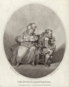 Duenna i Mały Izaak autorstwa Thomas Rowlandson