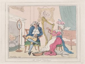 Nudny mąż, 1789., 1789. autorstwa Thomas Rowlandson