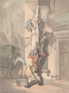 Ucieczka autorstwa Thomas Rowlandson