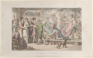Zdjęcie rodzinne z Wikariusza Wakefielda, 1 maja 1817, 1 maja 1817. autorstwa Thomas Rowlandson