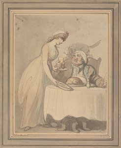 The Gourmand autorstwa Thomas Rowlandson