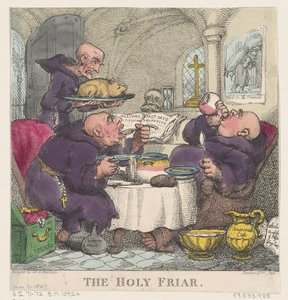 Brat Święty, 6 maja 1807 r., 6 maja 1807 r. autorstwa Thomas Rowlandson