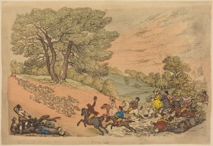 Polowanie autorstwa Thomas Rowlandson