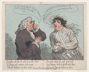 Nieuleczalny, 4 kwietnia 1784, 4 kwietnia 1784. autorstwa Thomas Rowlandson