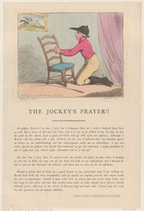 Modlitwa Dżokeja!!, 10 sierpnia 1801 r., 10 sierpnia 1801 r. autorstwa Thomas Rowlandson