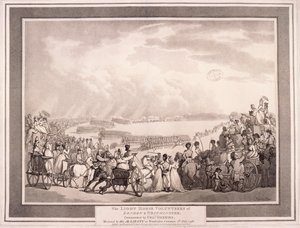 The Light Horse Volunteers of London & Westminster, 1798. autorstwa Thomas Rowlandson