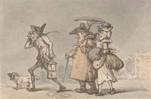 Nieszczęścia wsi autorstwa Thomas Rowlandson