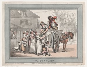 Wózek grochowy, 16 kwietnia 1788., 16 kwietnia 1788. autorstwa Thomas Rowlandson
