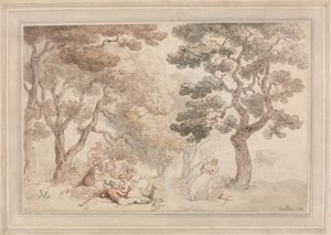 Piknik autorstwa Thomas Rowlandson