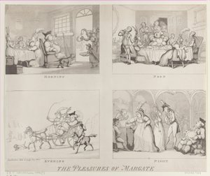 Przyjemności Margate, 25 lipca 1800 r., 25 lipca 1800 r. autorstwa Thomas Rowlandson