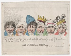 Hydra polityczna, 26 grudnia 1788 r., 26 grudnia 1788 r. autorstwa Thomas Rowlandson