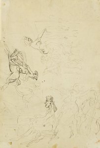 Dom Pocztowy, ok. 1778–80 autorstwa Thomas Rowlandson