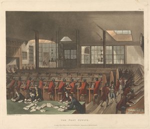 Poczta autorstwa Thomas Rowlandson