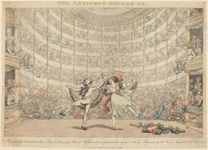 „The Prospect”, nr 2 autorstwa Thomas Rowlandson