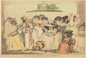 Magazyn uzupełniający autorstwa Thomas Rowlandson