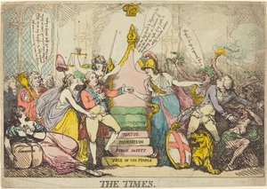 Czasy autorstwa Thomas Rowlandson
