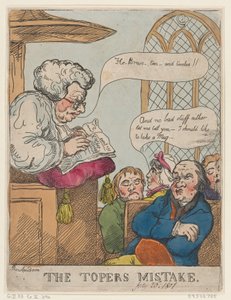 Błąd Topera, 20 lipca 1801 r., 20 lipca 1801 r. autorstwa Thomas Rowlandson