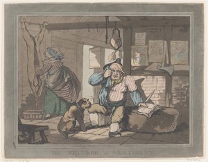 Triumf sentymentu, 15 stycznia 1787, 15 stycznia 1787. autorstwa Thomas Rowlandson