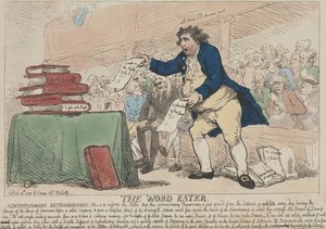 Pożeracz Słów autorstwa Thomas Rowlandson