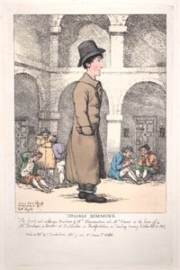 Thomas Simmons, 9 listopada 1807 r., 9 listopada 1807 r. autorstwa Thomas Rowlandson