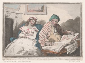 To nie antyki same w sobie mogą zadowolić oko, czyli inaczej smakuje, 20.11.1786., 20.11.1786. autorstwa Thomas Rowlandson