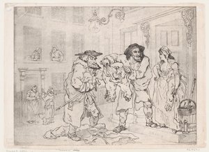 Ruch uliczny, 1791., 1791. autorstwa Thomas Rowlandson