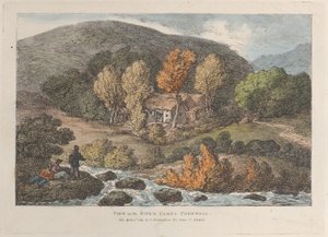 Widok na rzekę Camel, Cornwall, z Views in Cornwall, 12 kwietnia 1812 r., 12 kwietnia 1812 r. autorstwa Thomas Rowlandson
