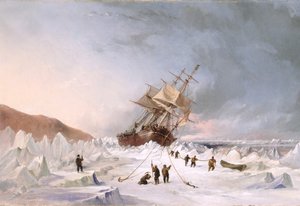 HMS "Assistance" w lodzie