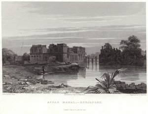 Asar Mahal w Bijapore autorstwa Thomas Shotter Boys